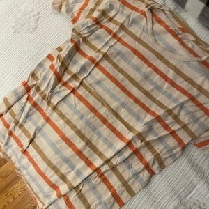 Madewell Short Sleeve Striped Tee Shirt